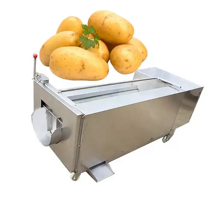 Fully Automatic Industrial Potato Peeling Machine/potato Washing Machine Price/potato Peeler Machine For Sale