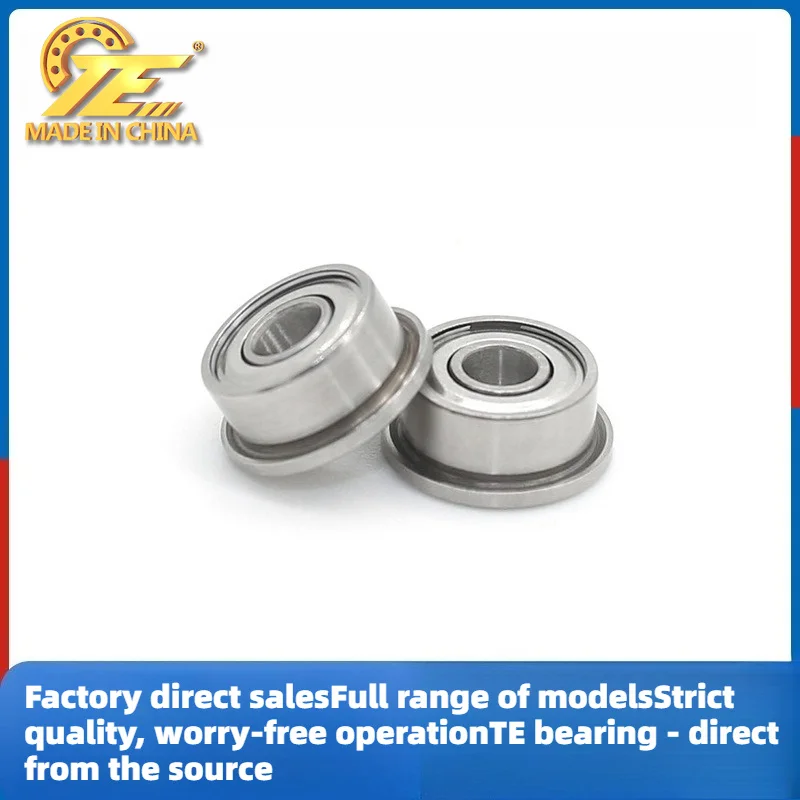 Anti-rust high-speed stainless steel flange bearing SF693ZZ toy deep groove ball bearing with flange edge 3 * 9.5 * 4