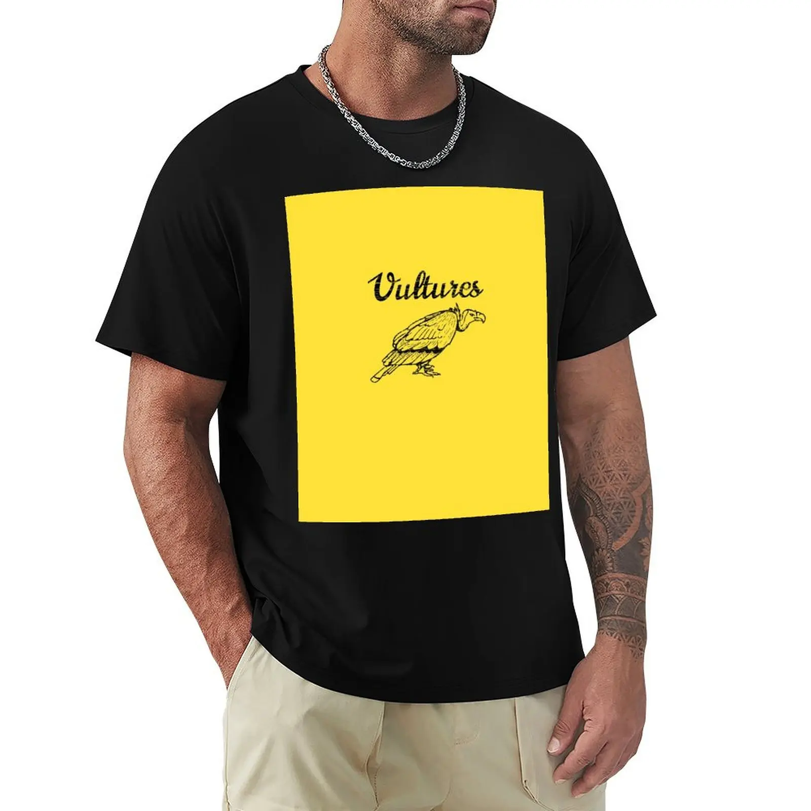 

Vultures New Wave Punk Rock T-Shirt graphic shirts blue archive oversized t shirt shirts graphic tees Men's clothing