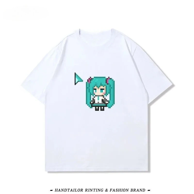 تيشيرتات فوكالويد العصرية للرجال لعام 2025 |   Miku x Miniso الرسمي |   قماش قطن 100% قابل للتنفس S-5XL ملابس رجالية
