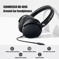 New Sennheiser HD 400S Deep Bass Sound Isolating Earphones Stereo Earphones Music Folding Sports Earphones