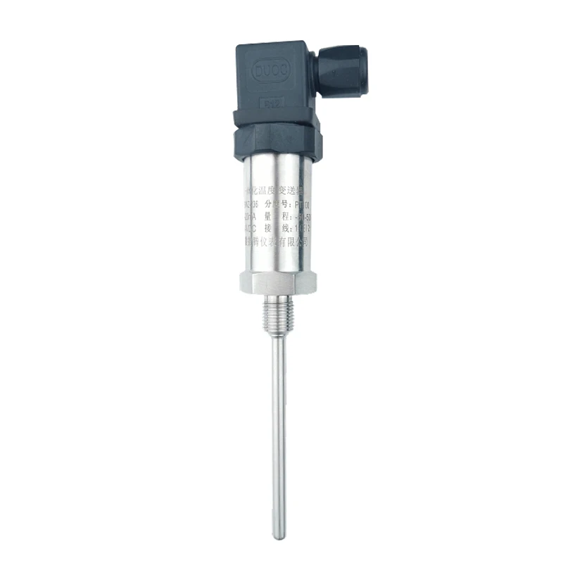 -50-100C RTD pt100 thermal resistance temperature transmitter 4-20ma output temperature sensor signal transmitter