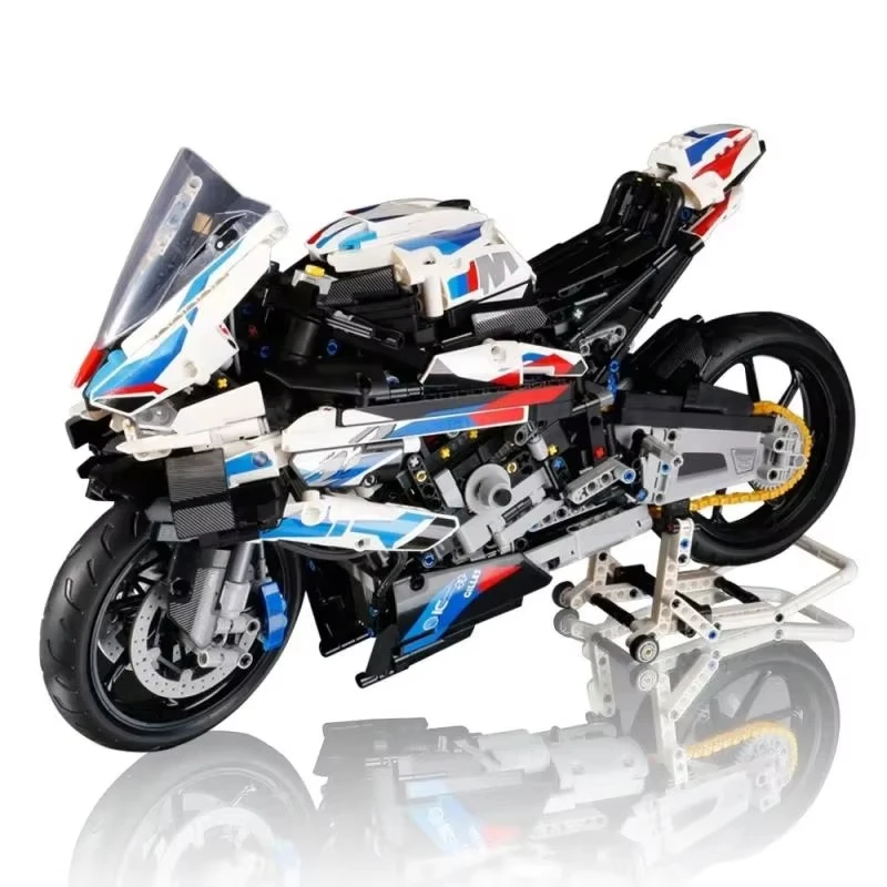 

VOCKOO Technology 1: 10 Motorcycle RR1000 mechanical group model building blocks boy puzzle assembly toy Christmas birthday gift