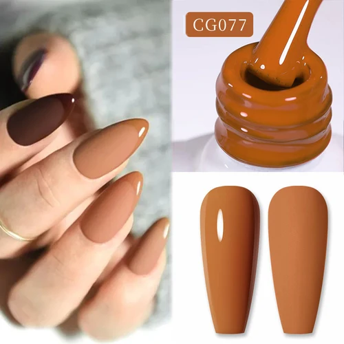 BORN PRETTY 10ml café claro marrón esmalte de uñas de Gel Otoño Invierno semipermanente remojo UV LED barniz manicura suministros de uñas