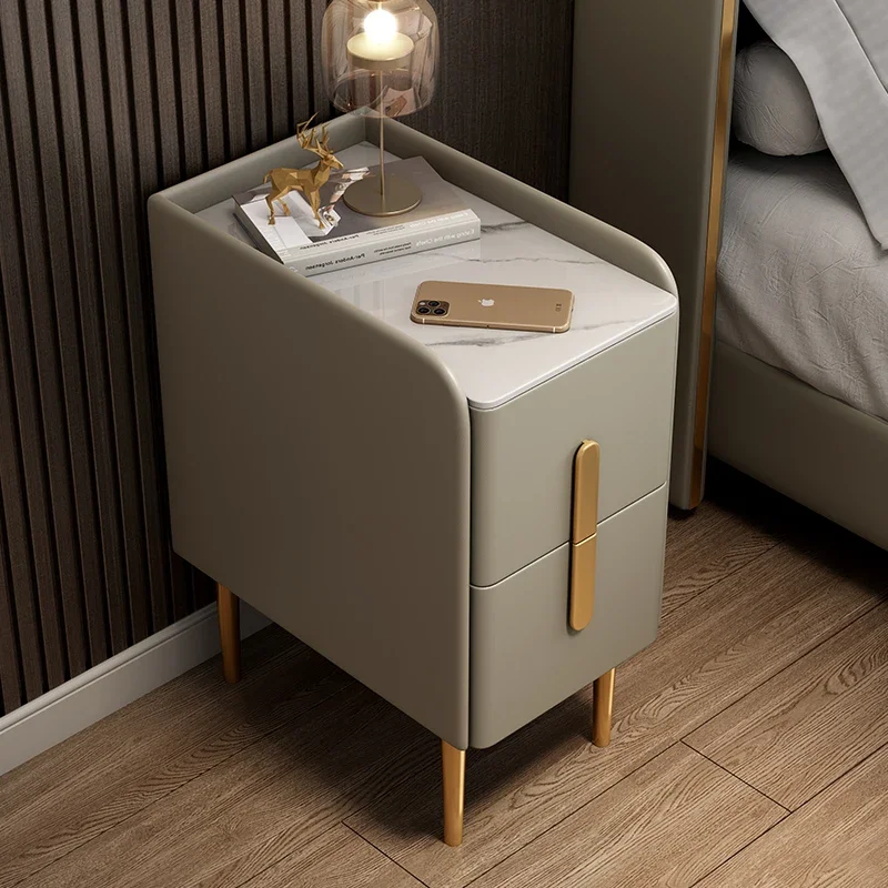 Wąskie inteligentne szafki nocne nowoczesny salon inteligentny mały stolik nocny bezprzewodowy balkon do ładowania biblioteki Muebles Hotel Furnitur