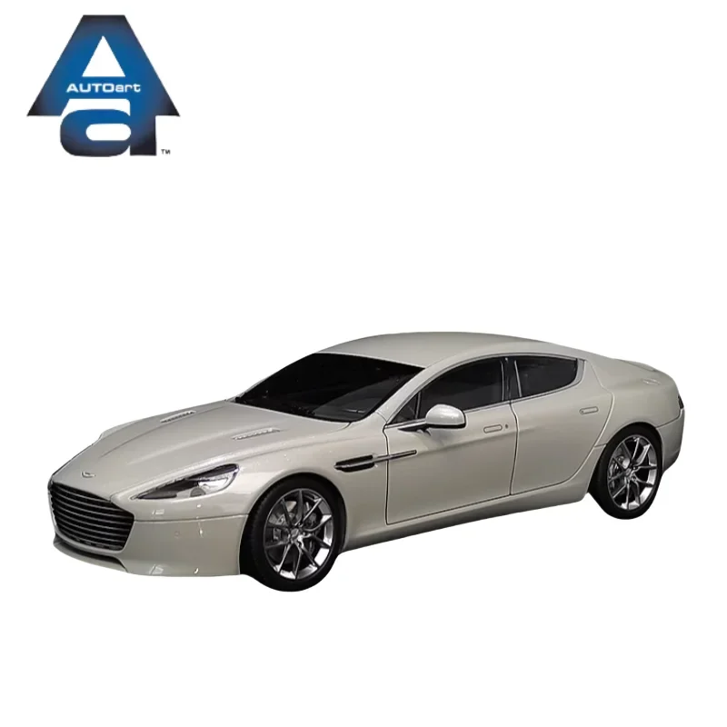 1/18 Aston Martin Ripid S Alloy simulation static model, children's collection of decorative toys, for children's holiday gifts.