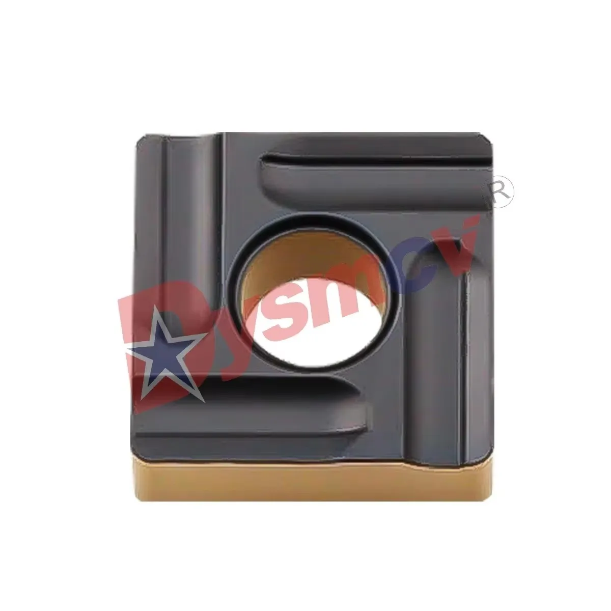 DESKAR 100% Original Lathe Two-Color Square Turning Inserts SNMG120404/08-TM/R-S/L-S SNMG190612-CV LF9218 Machining Steel Parts