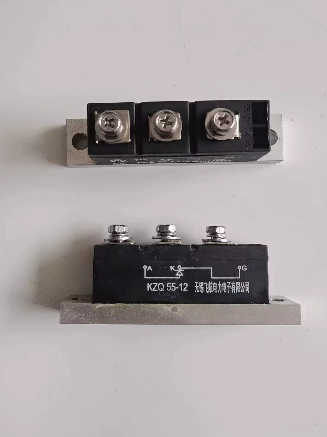 ZXQ100-12/KZQ55-12/MMY-20K750V Rectifier Set – 100A/1200V Rot. Rectifier, 55A Thyristor & 750V Varistor for Generator Excitation