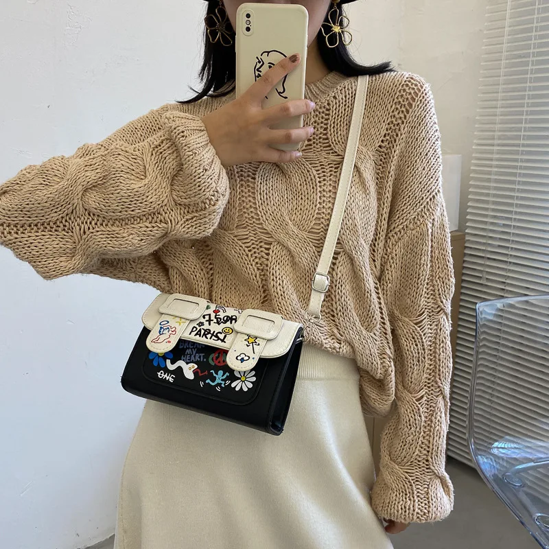 كامبريدج حقيبة الكتابة على الجدران المرأة حقائب كروسبودي موضة حمل الحقائب للنساء محفظة وحقائب اليد حقيبة مصممة الأم حقيبة أطفال لفتاة