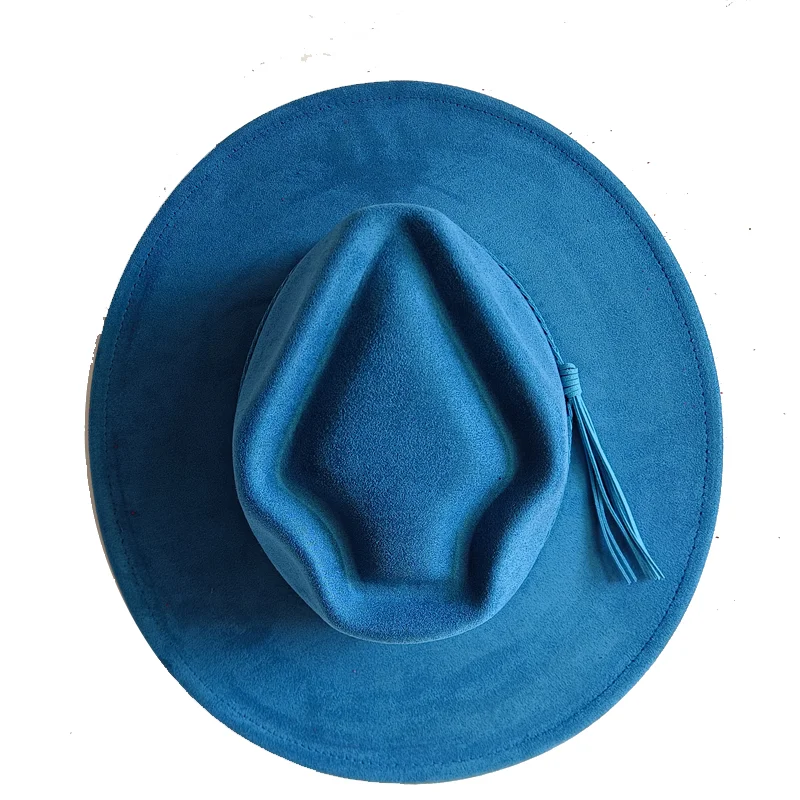 Colorful Suede Hat Arrow Fashion 2026 New Autumn/Winter Collection Unisex Felt Fedora Hat Classic Church Hat Women's Sun Hat