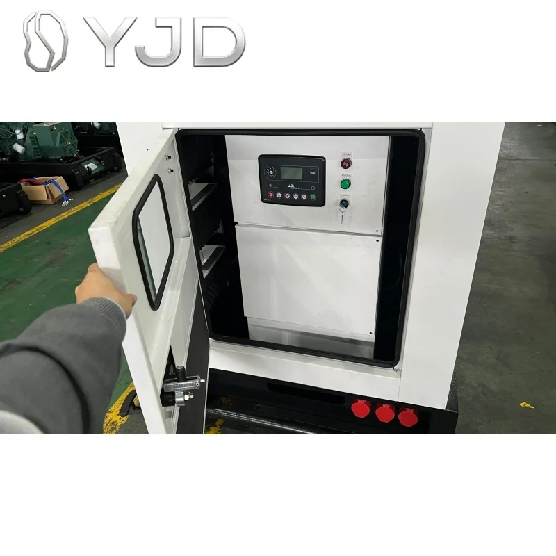 Automatic 50Hz Auto/Remote Start 100-200kW Diesel Generator Set Stamford Alternator ATS System Silent Type Open Frame 1800 RPM