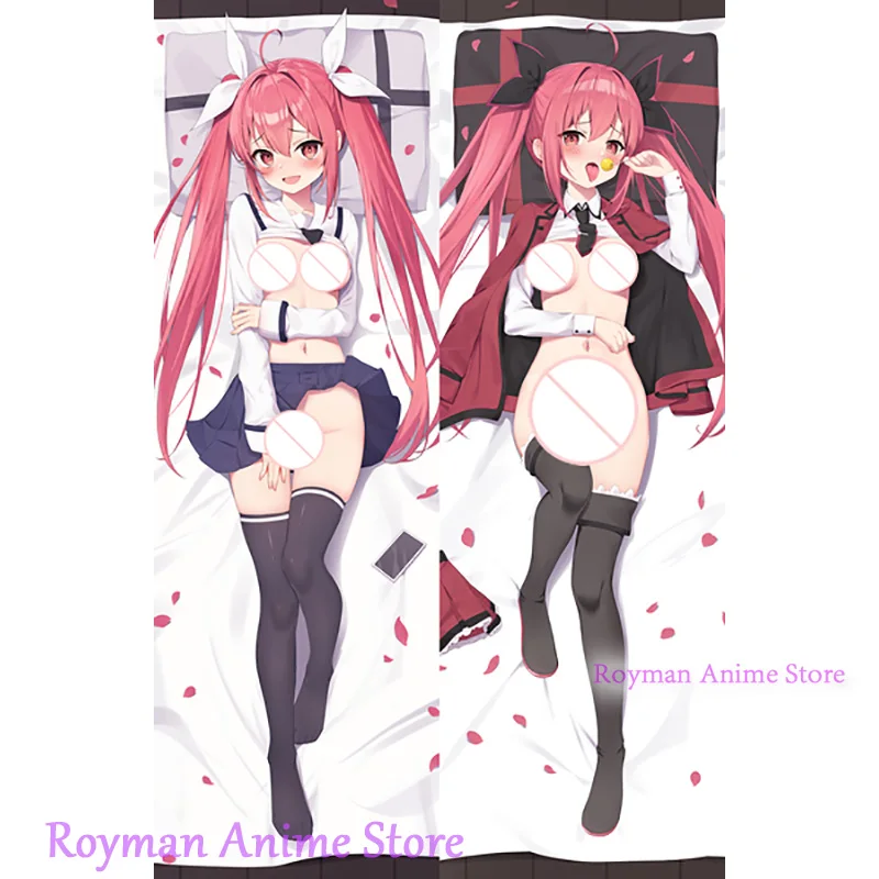 Dakimakura Kotori Itsuka Anime Double Sided Print Life size Body Pillow Cover Halloween Christmas Decoration