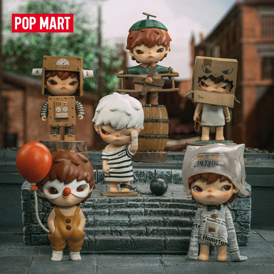 POP MART Hirono küçük yaramazlık serisi 1 adet/12 adet gizem