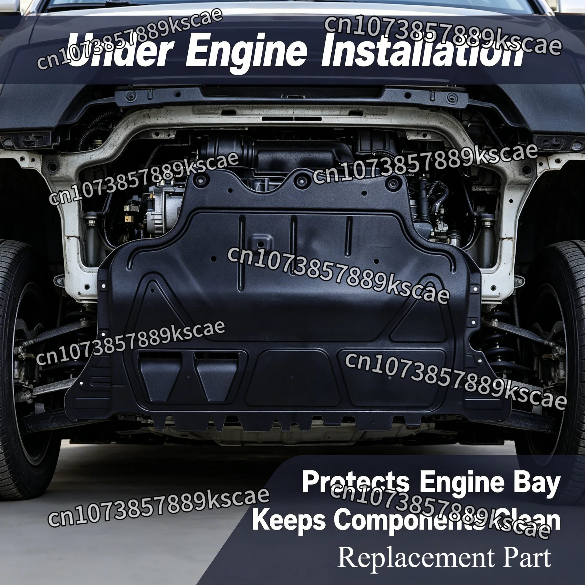 Engine Lower Bottom Shield Baffle Protective Tank Cover Fit 6/7/8 Series High Displacement Engines