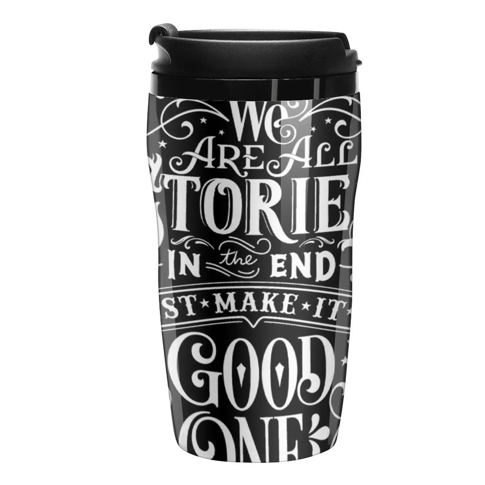 New We Are All Stories In The End. Travel Coffee Mug Cups For Coffee Coffee Cup Heat Preservation Beautiful Tea Mugs