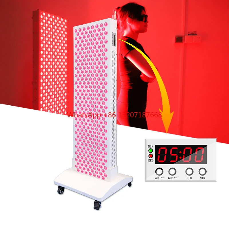 

RedThera 0EMF Infrared 300 LEDs Red Light Therapy Panel 1500w Full Body
