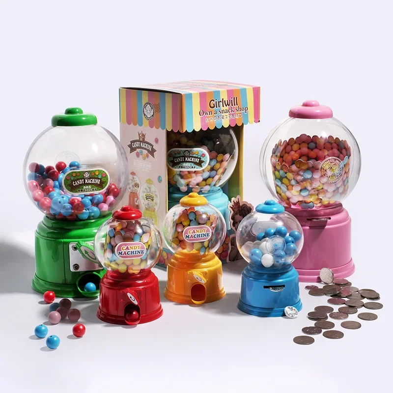 26x14.5cm Candy Machine Piggy Bank Coin Sorter Money Box Candy Dispenser Storage Box Children's Birthday Gifts Party Decoration