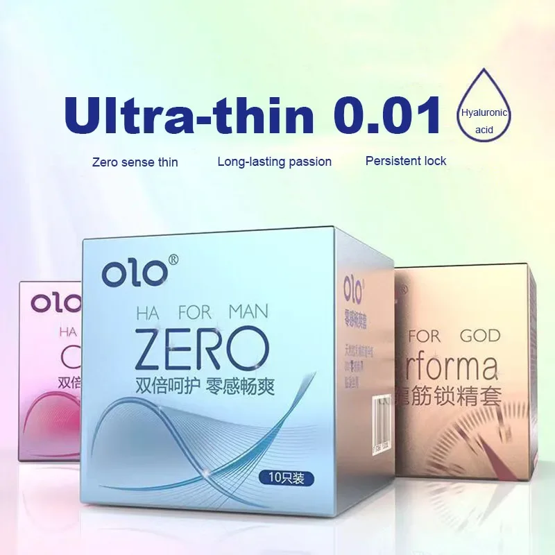 Condones piezas Ultra finos para hombres, preservativo Extra de lubricante, Juguetes sexuales seguros para adultos, productos sexuales íntimos,