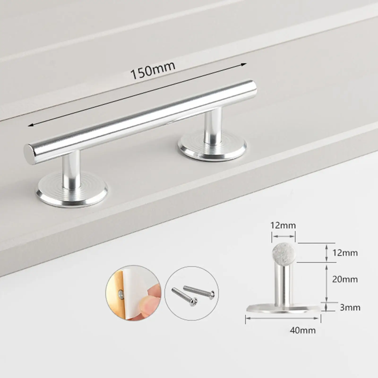 مجموعة ألواح الأصابع ولوح التزلج المسطح بقاعدة مرجحة من الفولاذ المقاوم للصدأ وقضيب خدعة احترافي للتمرين #6