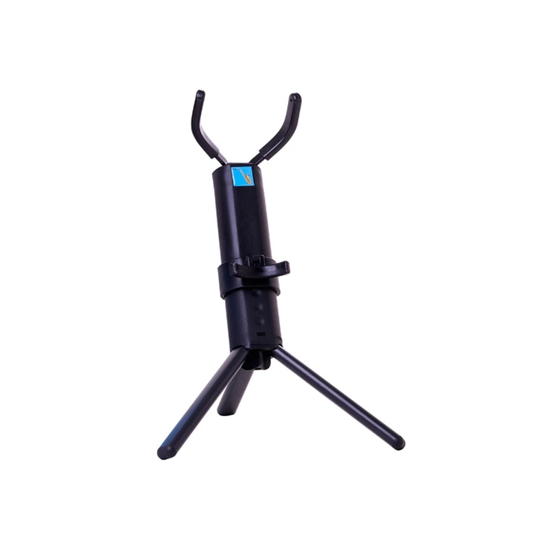 

B93B-Portable Foldable Sax Holder Stand With Metal Leg Base Foldable For Alto Saxophone