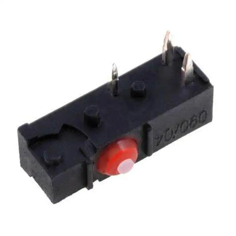 

F1NST8 Micro Switch Plunger Type Through Hole End Without Lever 14.5x4.8x5mm