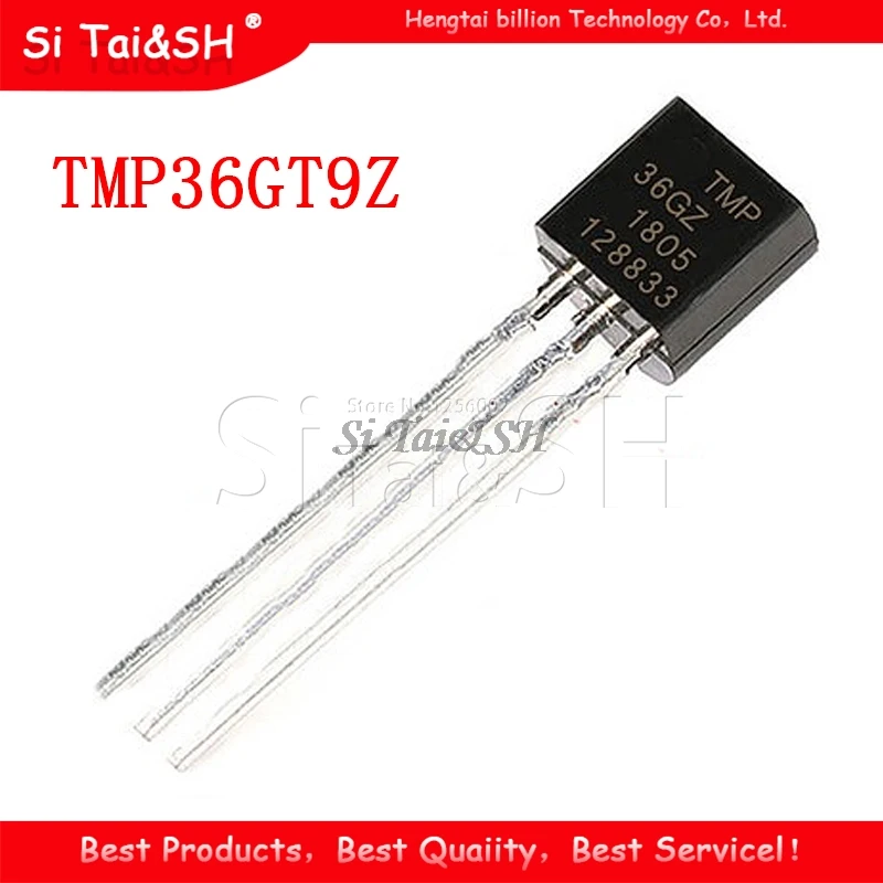 Si Tai&SH 5pcs TMP36GT9Z TMP36GZ TMP36 sistema de dados de temperatura