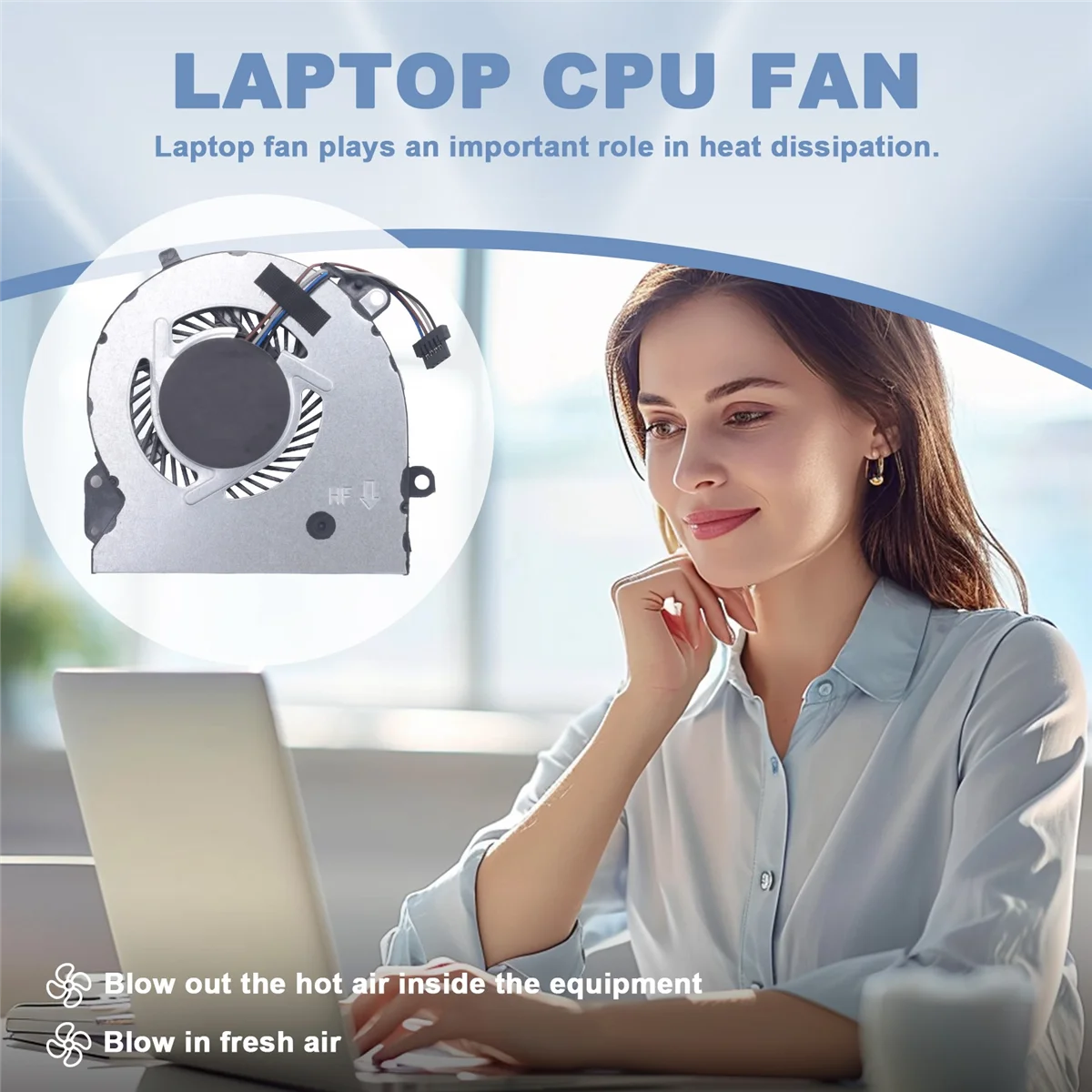 【ليفرايسون رابيد】مروحة الكمبيوتر