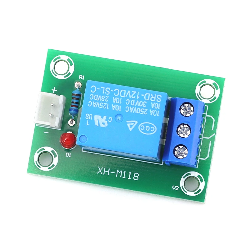 Javino XH-M118 وحدة التتابع/5 فولت 12 فولت 24 فولت مصدر الطاقة/الإخراج 1 طريقة معزولة وحدة الاستشعار 10A سلك #4