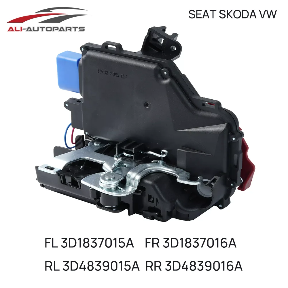 Door Lock Actuator for SEAT ALTEA TOLEDO III SKODA OCTAVIA II VW CADDY III GOLF V TOUAREG TOURAN 3D1837015A 3D1837016A 3D4839015