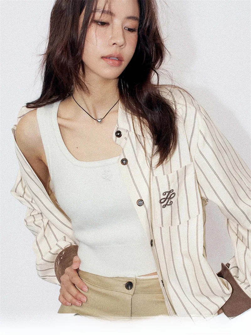 

Вязаный жилет Cleanfit Liilou с вышивкой, квадратный вырез, приталенный крой, однотонный, универсальный, для молодых женщин в стиле...