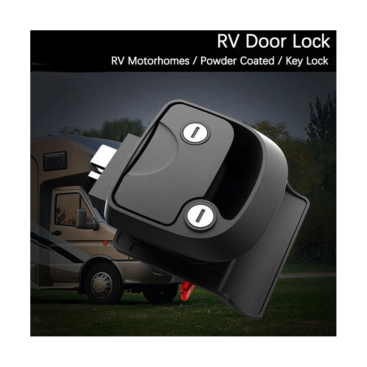 Marine Push-Type Door Locks R3 Mechanical Door Lock Special Car Modified Motorhome RV Campers Accessories