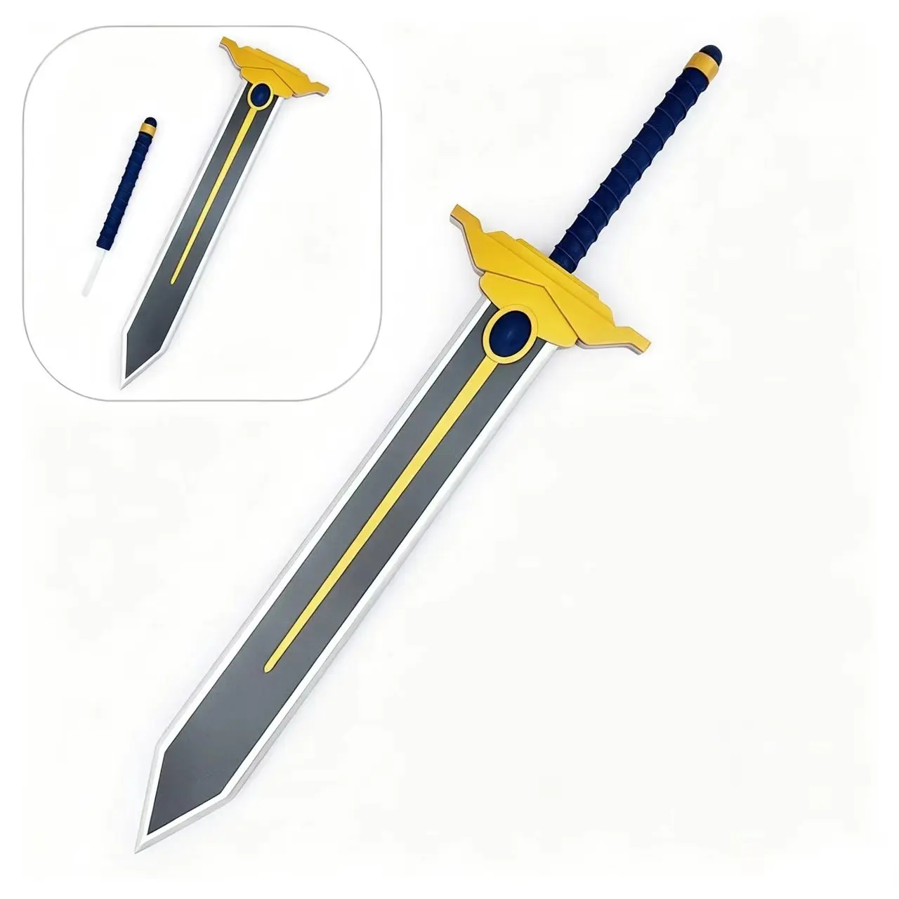 Himmel Great Sword Prop Anime Frieren: Beyond Journey's End Cosplay Prop for Halloween Christmas Fancy Party Costume Accessories