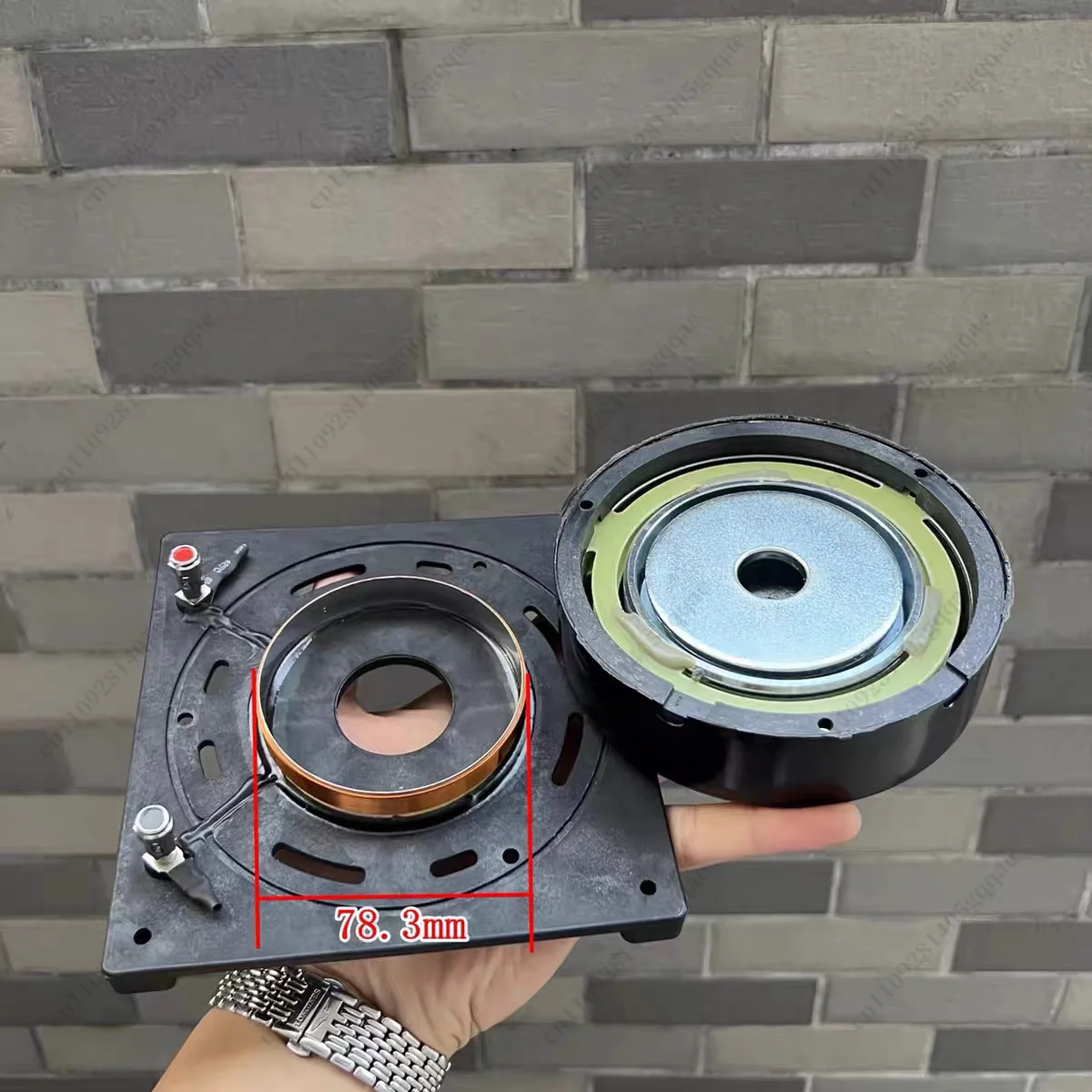 200W 6 Ohm Vibrationserkennungslautsprecher: Knochenleitung, 75mm Schwingspule – Detail 3