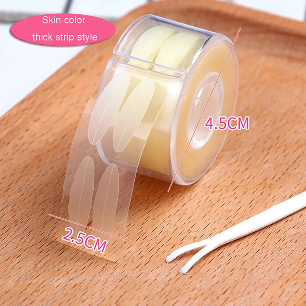 Dropshipping Eyelid Stickers 600 Pcs/Box Sided Double Fold Eyelid Tape Water Proof Big Eyes Beauty Eyeliner Makeup Tools