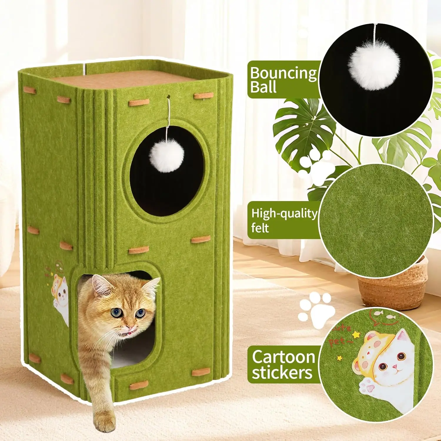 Thumbnail 2 - #26 New Enclosed Cat Cave Beds Arrivals