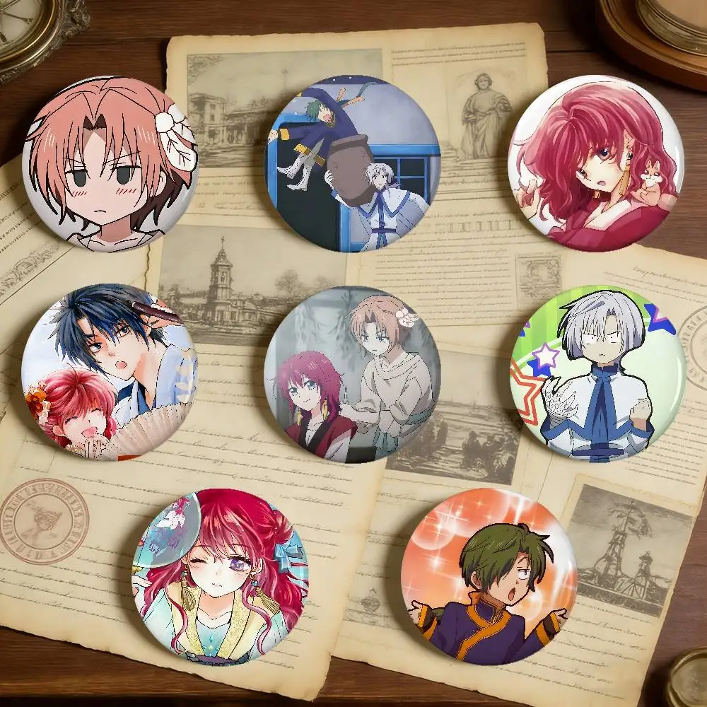 Yona Of The Foster Badges Peripheral Lapel Pins Tinplate Round Brooch For Shoulder Bag Accessories Souvenir Gifts
