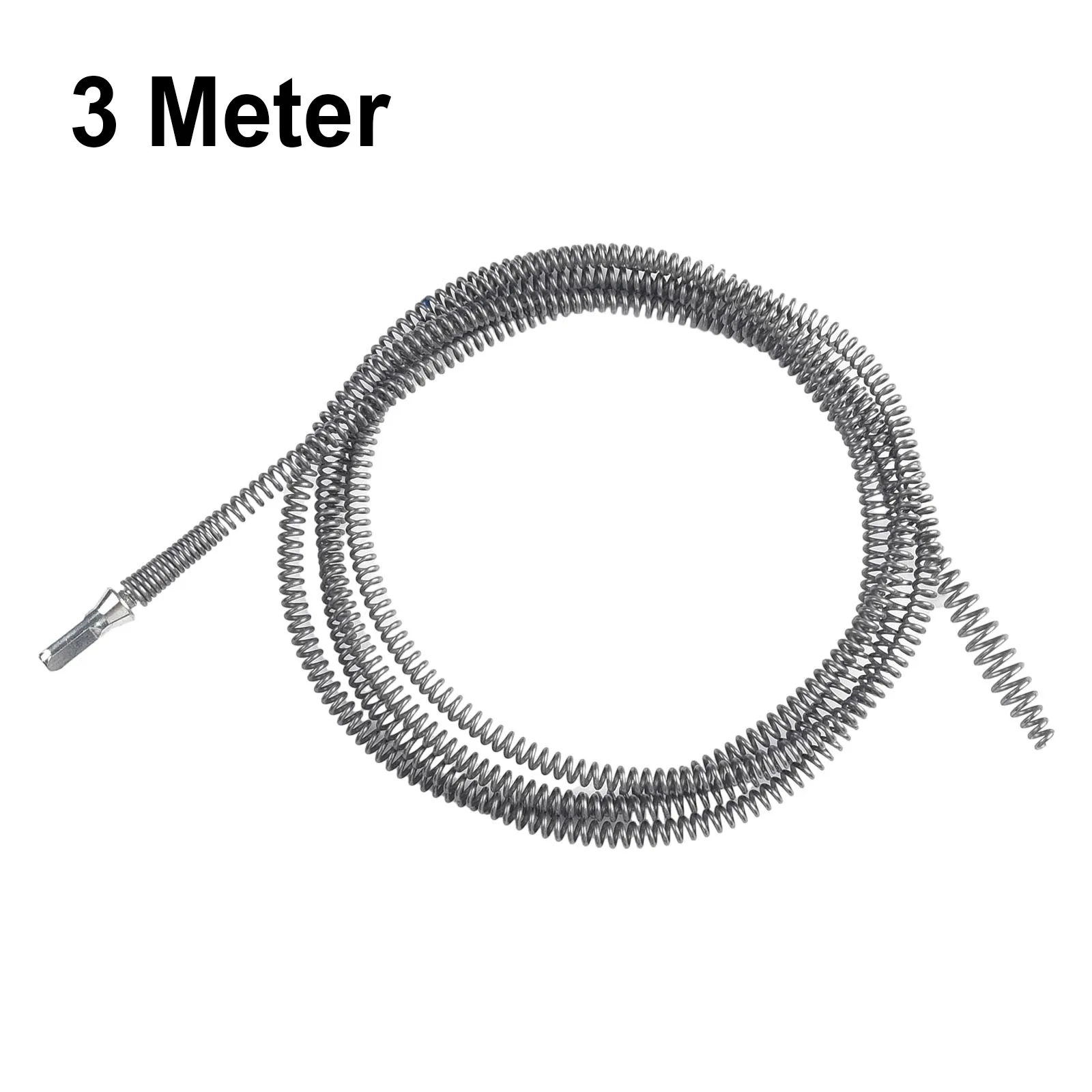 Strumento di dragaggio per scolapiatti Strumento di dragaggio per tubi Set di strumenti per dragaggio tubi Set di strumenti per tubi Tubo a molla Acciaio al manganese