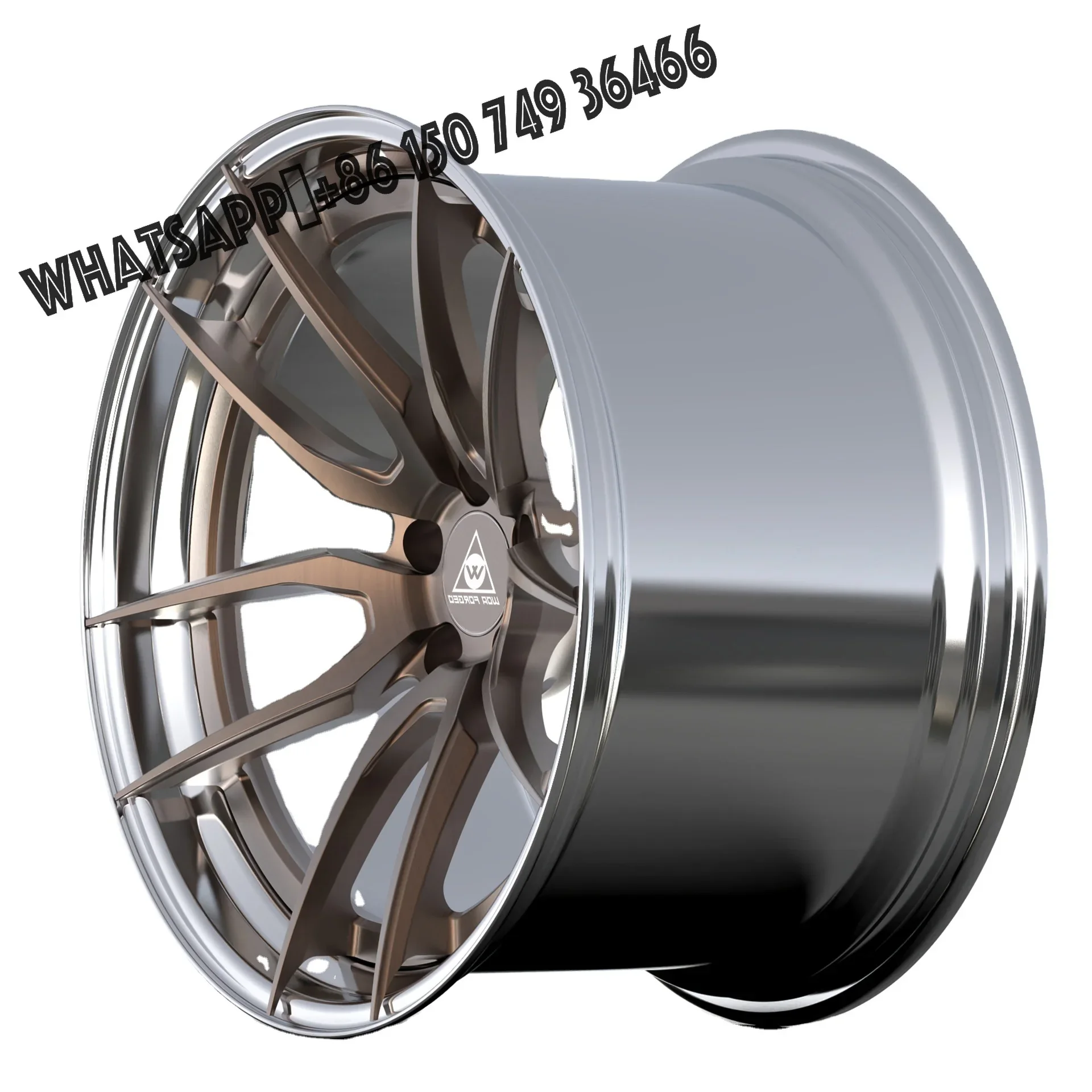 

WOAFORGED 18 19 20 21 22 Inch Best Quality Colorful 2pcs Concave Big Lip Full Forged Car Alloy Wheels