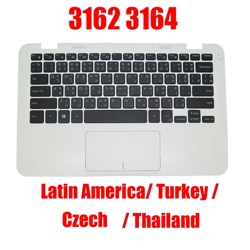 

LA TR CZ TI Palmrest For DELL For Inspiron 11 3162 3164 08T479 0RV892 0M61J3 0RV8J2 460.0760N.0001 0WF80V 0RV8J2 022W8N 0PHFK2