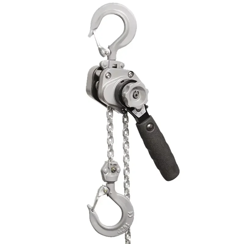 0.75 Ton Aluminum Alloy Lever Hoist Chain Block Manual Hand Lift Heavy Duty Ratchet Puller for Construction Lifting Tool