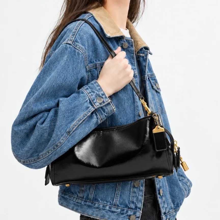 2026 New Women’s Shoulder Bag, Large Capacity Handbag, Baguette Underarm Bag, Casual Tote Purse, Stylish Work Bag