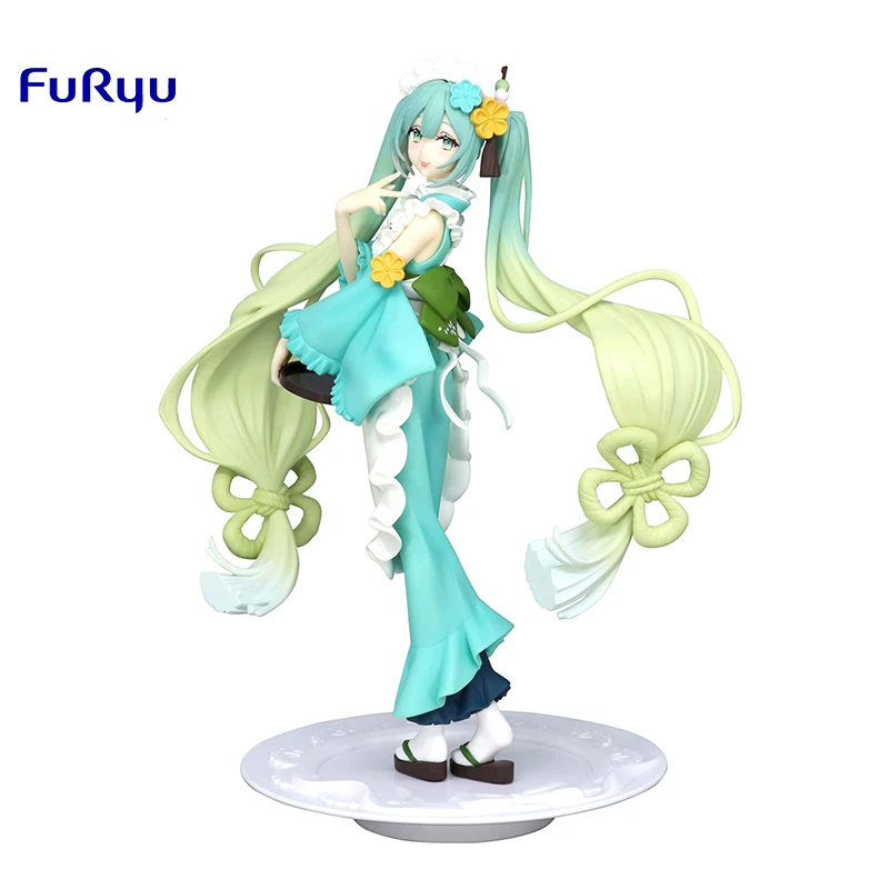 

Genuine Original FuRyu Exc∞d Creative Figure SweetSweets Hatsune Miku Action Anime Figure Collectible Model Dolls Ornament Gift