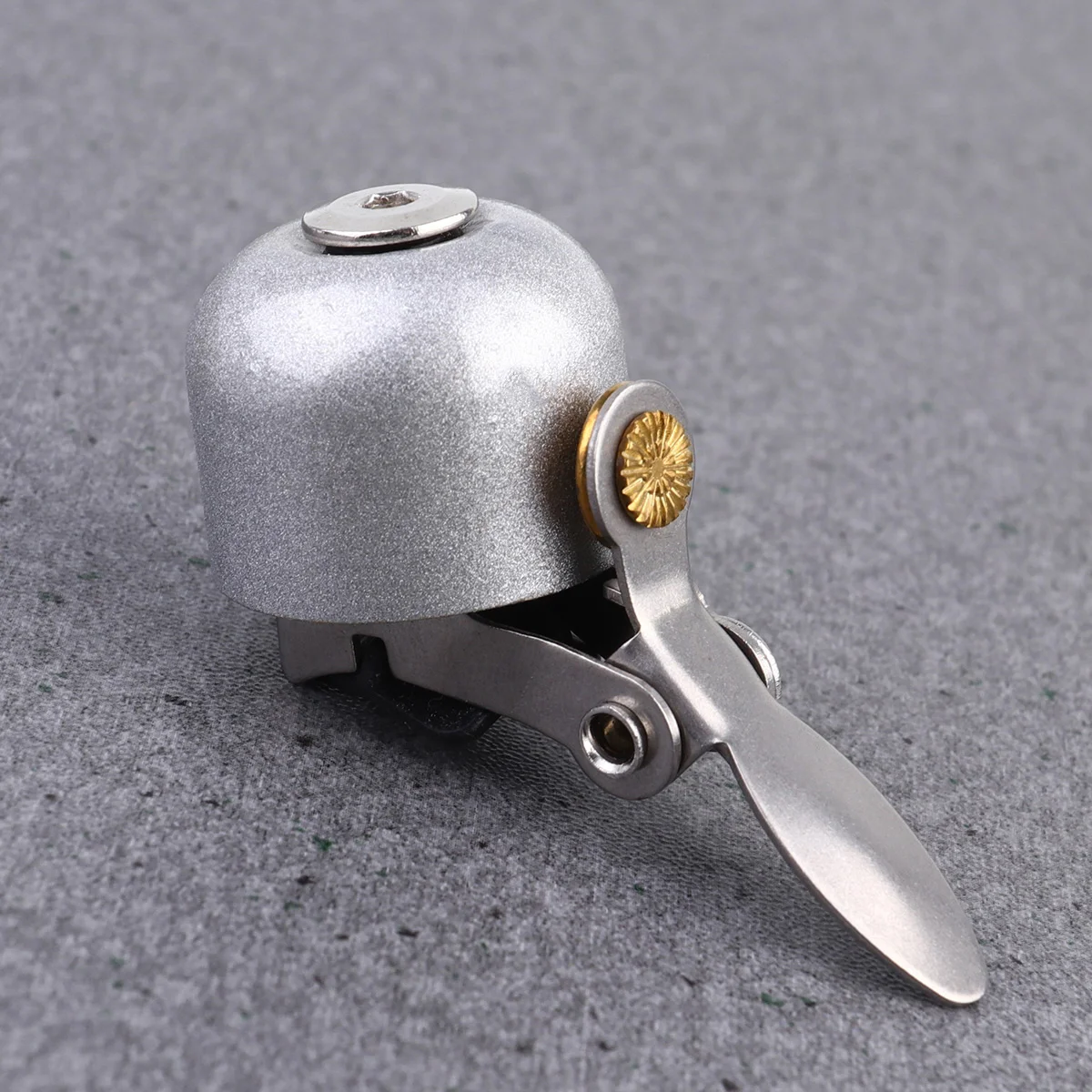 

Bicycle Bell Copper Hammer Horn Loud Sound Bendable Mount For Mountain Road Folding Bike Cycling Outdoor Warning