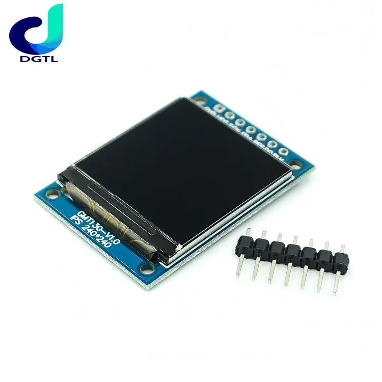 Módulo de exibição TFT LCD para Arduino, IPS, 7P, SPI, HD, 65K, Full Color, ST7735 Drive, IC, 80*160, não OLED, 0,96 polegadas, 1,3 polegadas, 10PCs