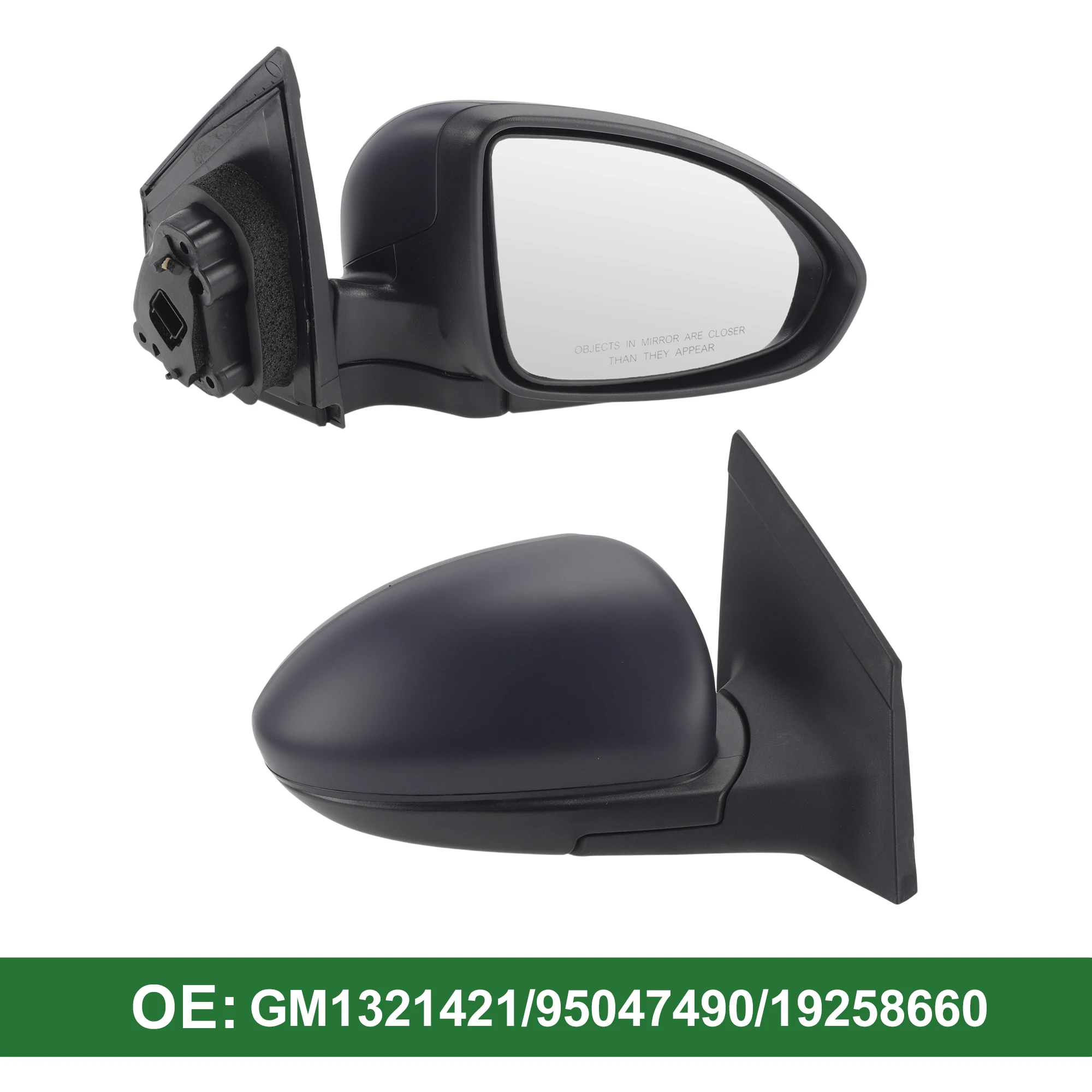 

Uxcell 5 Pins Right Passenger Side Door Mirror Replacement for Chevrolet Cruze No.GM1321421/95047490/19258660