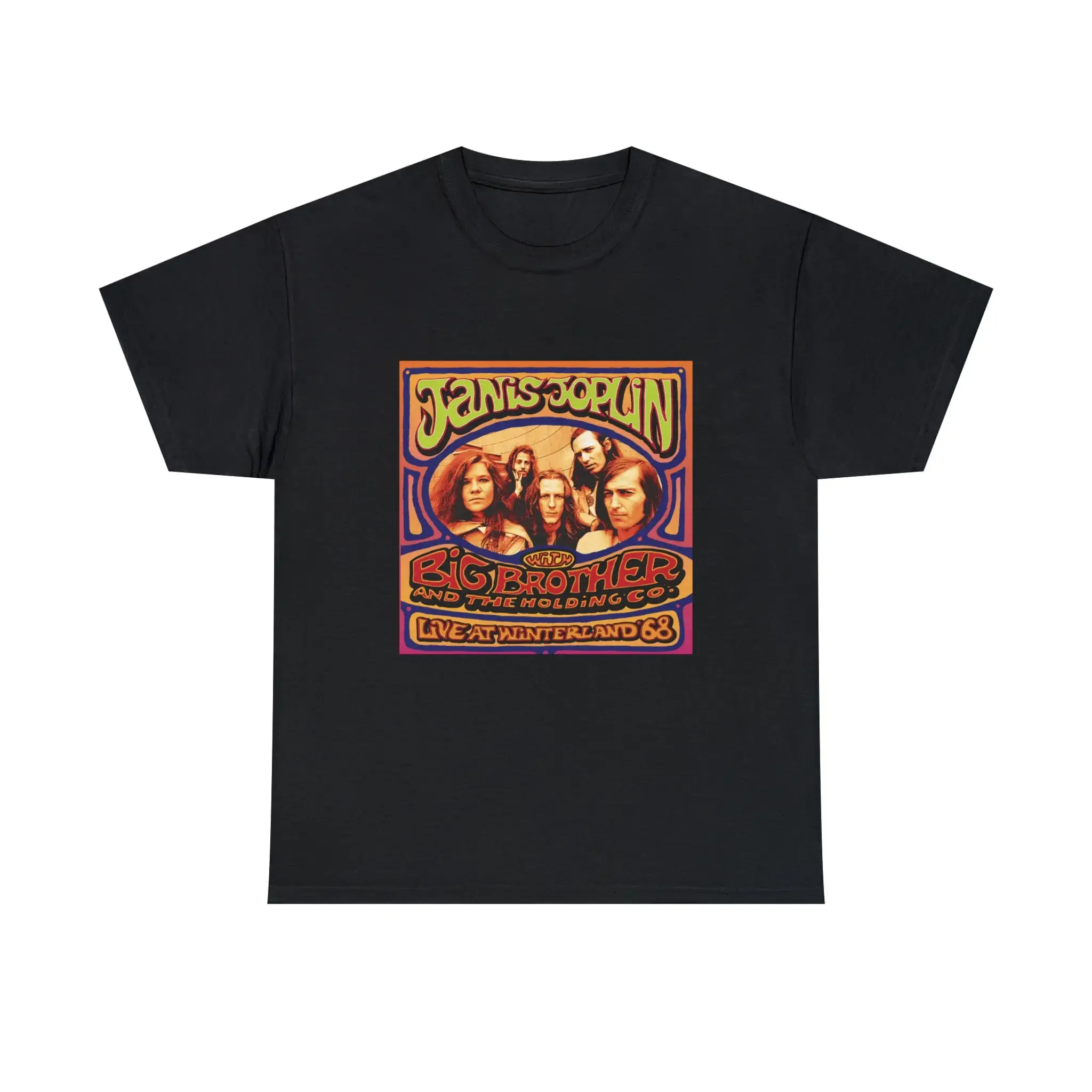 Janis Joplin Live at Winterland 68 / Unisex Cotton T-shirt