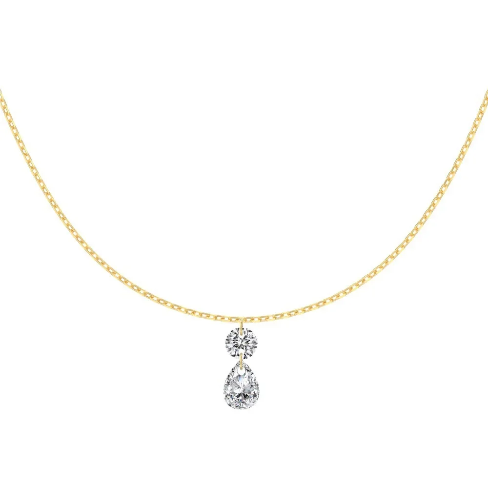 

Новое серебряное колье S925 с женским дизайном, нишевым геометрическим цирконием, простая и универсальная цепочка на ключицу.