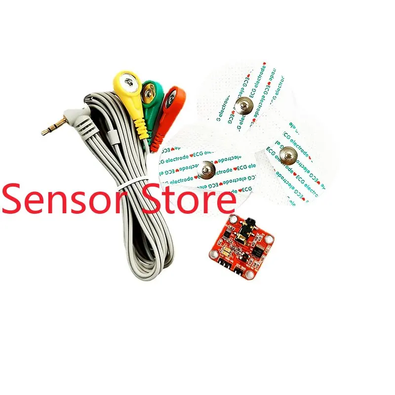 5PCS Muscle Electrical Sensor Module,  Analog Signal, EMG,  Raw Signal Acquisition, Electronic Development Kit