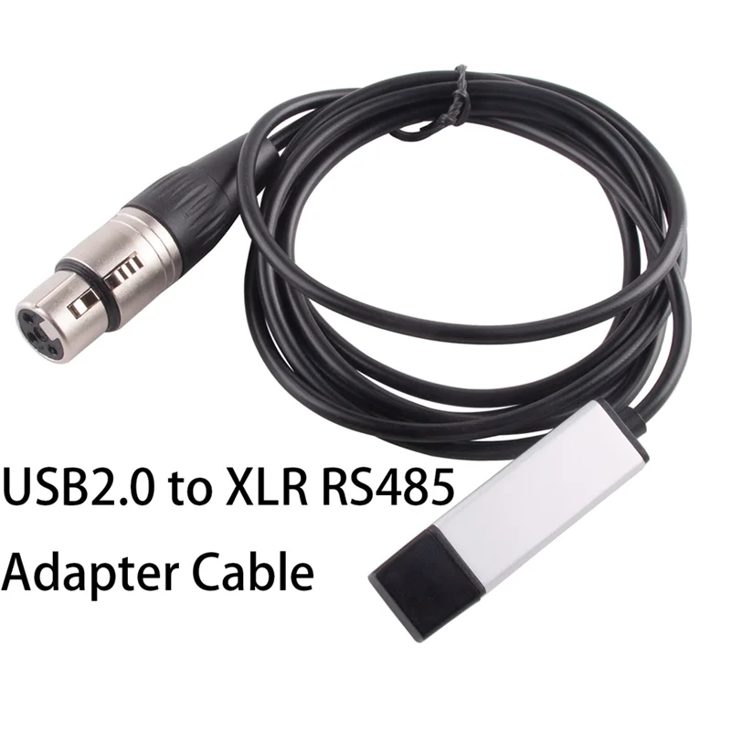 A003 FTDI FT232RL USB إلى DMX512 DMX 512 تحكم RS485 دونغل LCD مهايئ لشاشة محول كابل ل Freestyler Lightkey