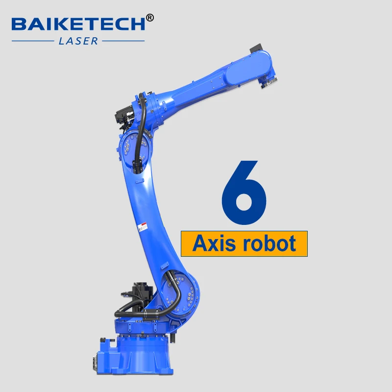 High Precision Robot Arm Laser Welding Workstation 3D Automatic Manipulator Laser Welding System Industrial Robotic Welding Equi